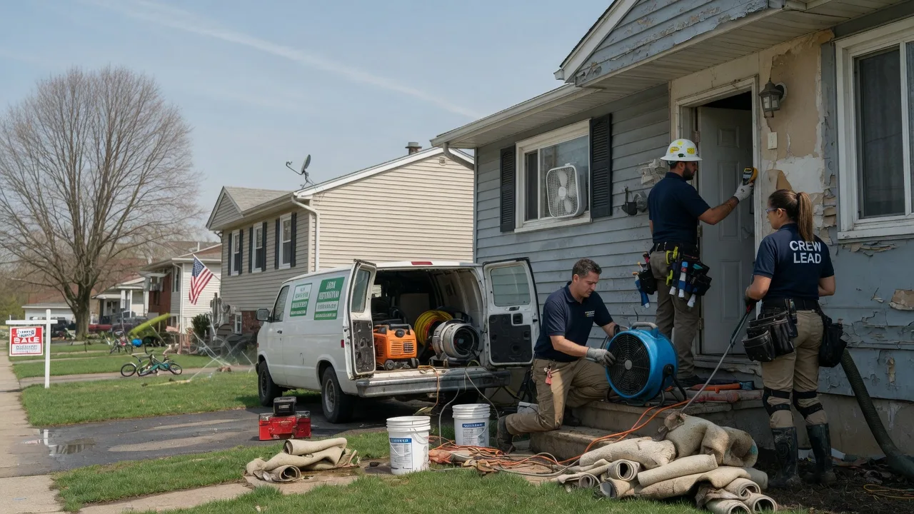 Flood Cleanup in Powhatan, LA near me