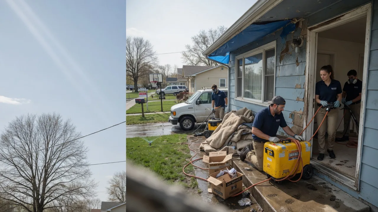 Basement Flood Cleanup in Powhatan, LA near me